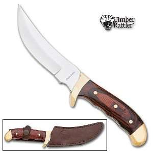 Timber Rattler Fixed Blade Knife Master Wood Skinner