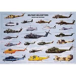  Military Helicopters Poster