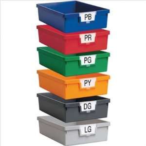  Certwood Single Double Width Tray Storage Tray Color: Blue 