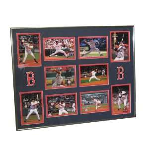 4x6 2007 Boston Red Sox Post Card Set Framed:  Sports 