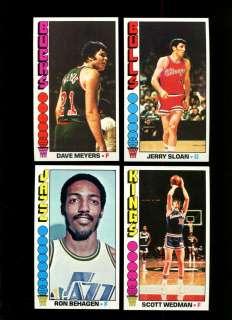 1976 TOPPS BASKETBALL NEAR SET 114/144 NMMT *INV  