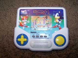 1992 TIGER SEGA Sonic 2 Electronic Handheld Travel Game  