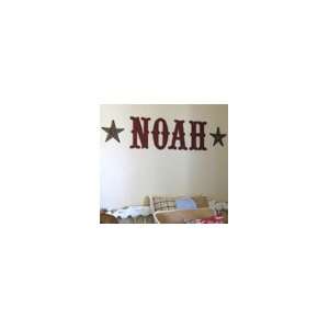  Custom Noah Wooden Wall Letters: Baby