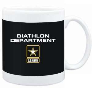    Mug Black  DEPARMENT US ARMY Biathlon  Sports