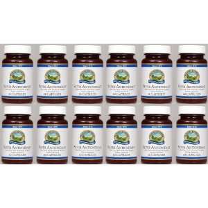 SUPER ANTIOXIDANT Dietary Supplement (Pack of 12) 60 Capsules each 