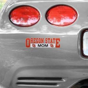  NCAA Oregon State Beavers Mom Car Decal: Automotive