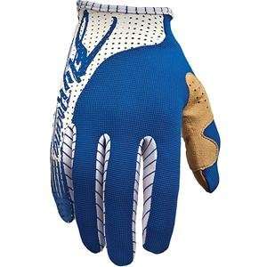  Fly Racing Lite Gloves   2011   9/Blue/White Automotive