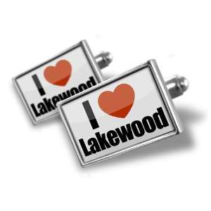 Cufflinks I Love Lakewood region: Colorado, United States   Hand 