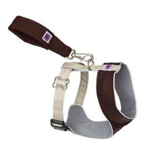  Mutt Gear Dog Comfort Harness in Brown and Tan Size See 