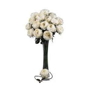  31 Large Rose Stem (Set of 12)   Nearly Natural   2127 WH 