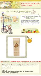 skinfood Mushroom Multi Care BB Cream SPF20PA+ #1 brigh  