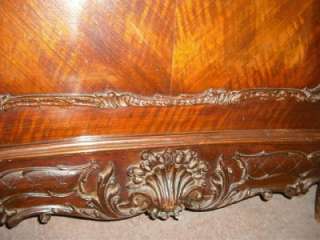 BEST CARVED ITALIAN ANTIQUE VICTORIAN BEDS 11IT038D  
