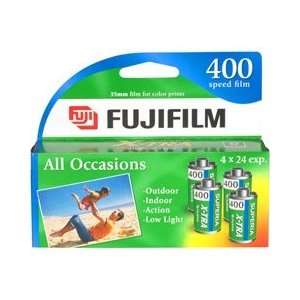   400 35mm Color Film   24 Exposures, 4 Pack   T37748: Camera & Photo