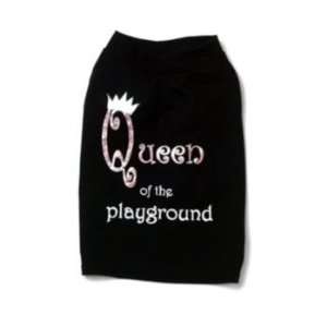  Petrageous Queen of the Playground Dog T Shirt M Pet 