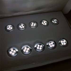   10 Piece LED Puddle Light Kit 5000k White JDM VIP Bippu: Automotive
