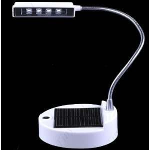  Small Mini Portable 650Mah Solar Panel Power 4 LED Table 