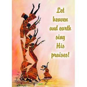 Sing His Praises (African American Christmas Card Box Set of 15 