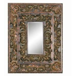   Mirrors WD10003 OBG Designers Choicest Wall Mirror in Old Black Gold