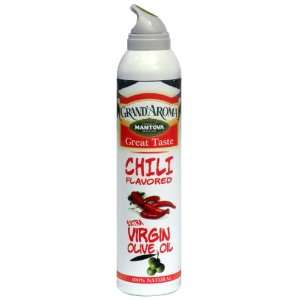 Mantova Chili Spray Extra Virgin Olive Oil 8 Oz:  Grocery 