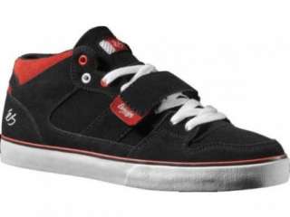 Es Theory 1.5 Black/Red/White Skate Shoes  
