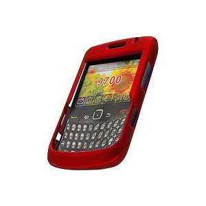   : Cellet Red Rubberized Proguard For Blackberry 9700: Everything Else