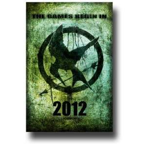  Hunger Games Poster   Promo Flyer 2012 Movie   11 X 17 