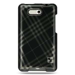  BLACK CROSS PLAID DESIGN CASE for the HTC ARIA Everything 