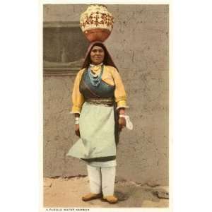  Hopi Woman with Pot on Head , 3x4