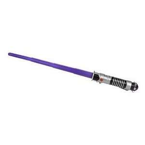    Star Wars OTC Basic Lightsaber Purple Mace Windu Toys & Games