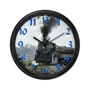  Steam Engine Trains Wall Clock by CafePress: Home 