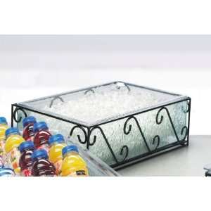    Cal Mil 12 x 20 Wire & Faux Glass Ice Housing: Kitchen & Dining