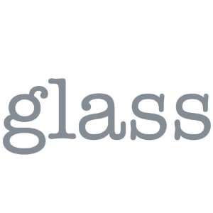  glass Giant Word Wall Sticker