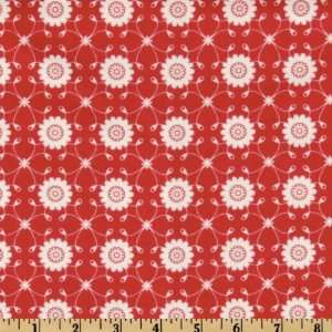   Bliss Flannel Marmalade Scarlet Fabric By The Yard: Arts, Crafts