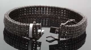 Toni Mens 2.5ctw Black Diamond Bracelet  