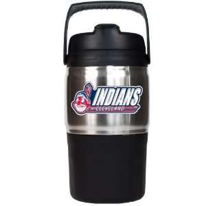  Sports MLB INDIANS 48oz Travel Jug/Stainless Steel: Sports 