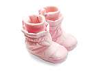Red Warm infant toddler baby girl high top shoes boots 