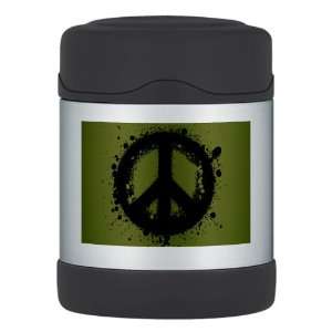  Thermos Food Jar Peace Symbol Ink Blot: Everything Else