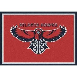  Atlanta Hawks 5 4 x 7 8 Team Spirit Area Rug: Sports 