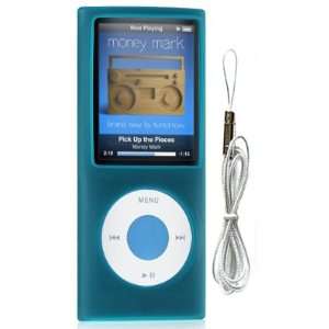  Blue Color Apple iPod nano 4G (4th Generation) Silicone Skin 
