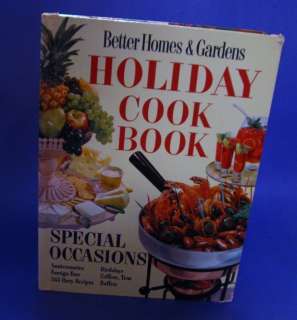 Better Homes and Gardens Holiday Cook Book 1959 HB Vintage Party Fare 