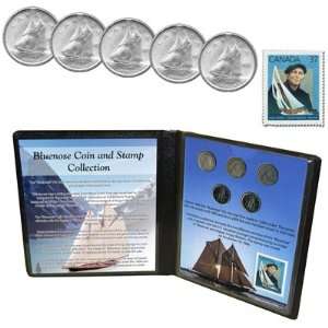  Canada Bluenose Coin & Stamp Collection 