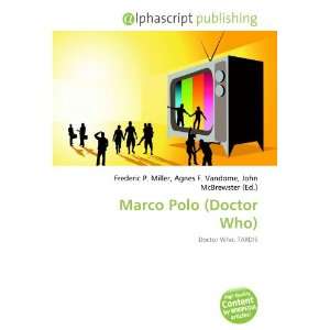  Marco Polo (Doctor Who) (9786133795297) Books
