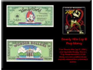 Beverly Hills Cop III, Prop Wonder World Money  