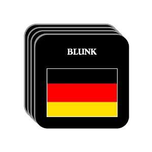  Germany   BLUNK Set of 4 Mini Mousepad Coasters 