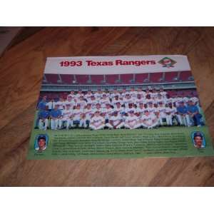  Nolan Ryan Texas Rangers 1993 Team Photograph: Everything 