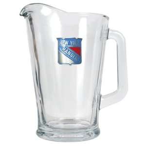  New York Rangers NY Large Glass Beer Pitcher Sports 