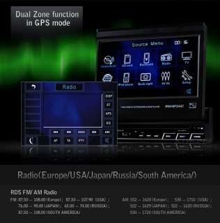 AUTORADIO XTRONS 1 DIN D710G CON GPS LCD 7 EONON  