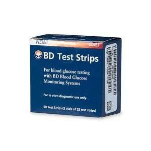  BD Test Strips   50 ea: Health & Personal Care