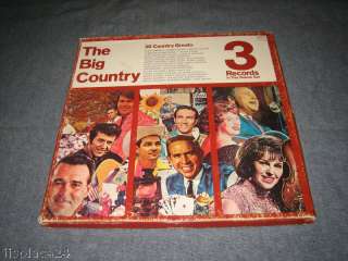 The Big Country 36 Country Greats Deluxe Box Set 3 LPs  