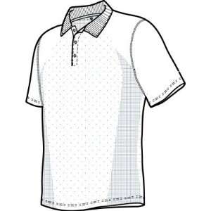 Nike Golf Mens Dri Fit Body Mapping Polo Shirt   White   194474 100 